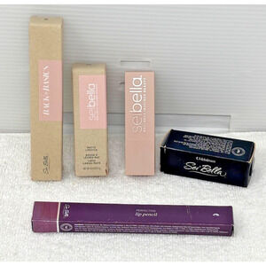 Seibella Lot of Lipsticks - 5 Pcs Lipstick Pencil Gloss Color FULL‎ SIZE NEW